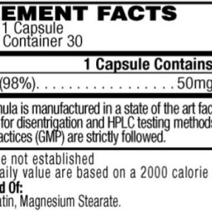 Reservatrol Supplemental Fact